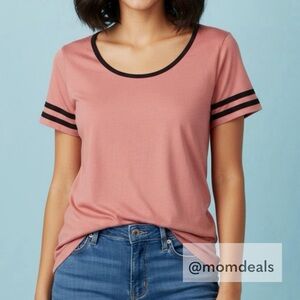 LulaRoe Classic T, Short Sleeve, Scoop Neck Flowy, High-Low Hem S (6-8) NWT